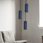 Nordic Minimalist Iron Pendant Light with Adjustable Cord, GU10