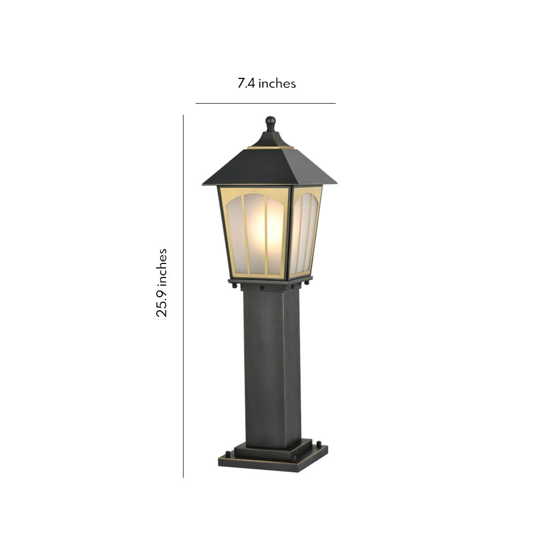 Aurelia Copper LED Path Light – Waterproof Outdoor Garden Lantern
