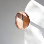 Nordic Vintage Fabric Shade Pendant Light with Metal Accents