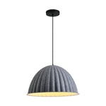 Nordic Pumpkin Felt Pendant Light with Acoustic Design