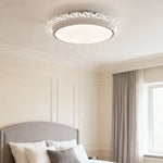 Minimalist Bladeless Ceiling Fan with Dimmable LED Light