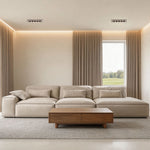 Recessed LED Spotlights with Adjustable Grille, Modern Architectural Linear Lighting