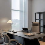 Lumina Chrome Floor Lamp with Acrylic Shade, Modern LED Standing Light