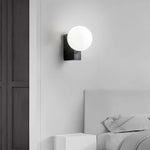Lumière Crème Glass Ball LED Wall Sconce with Dimmable Warm Light