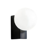 Lumière Crème Glass Ball LED Wall Sconce with Dimmable Warm Light