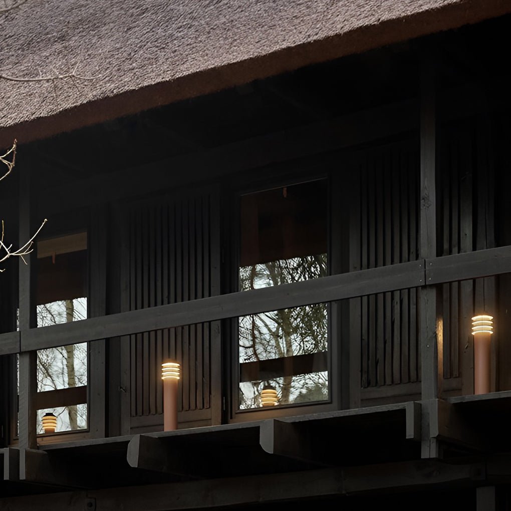 Aluminum LED Outdoor Cylinder Light for Garden and Pathway Illumination