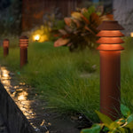 Aluminum LED Outdoor Cylinder Light for Garden and Pathway Illumination