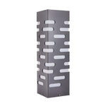 Modern Rectangular LED Bollard Light for Garden Paths & Courtyards