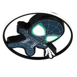 Creative Personality Cartoon Image Led Ceiling Lamp For Childrens Room