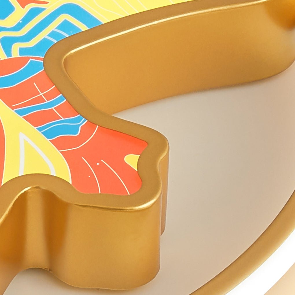 Creative Personality Cartoon Image Led Ceiling Lamp For Childrens Room