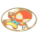 Creative Personality Cartoon Image Led Ceiling Lamp For Childrens Room
