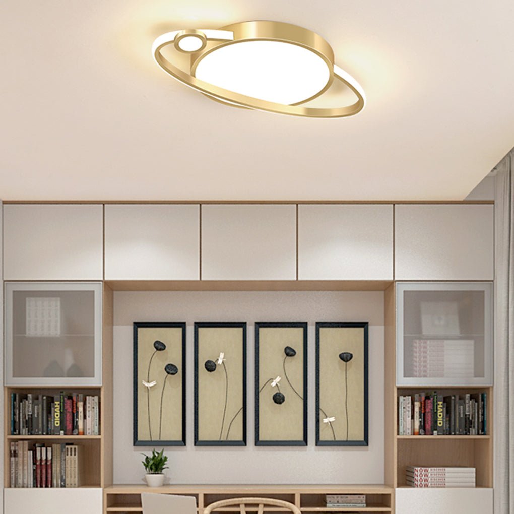 Creative Personalized Intelligent Control 3 Color Adjustable Light Led Ceiling Light