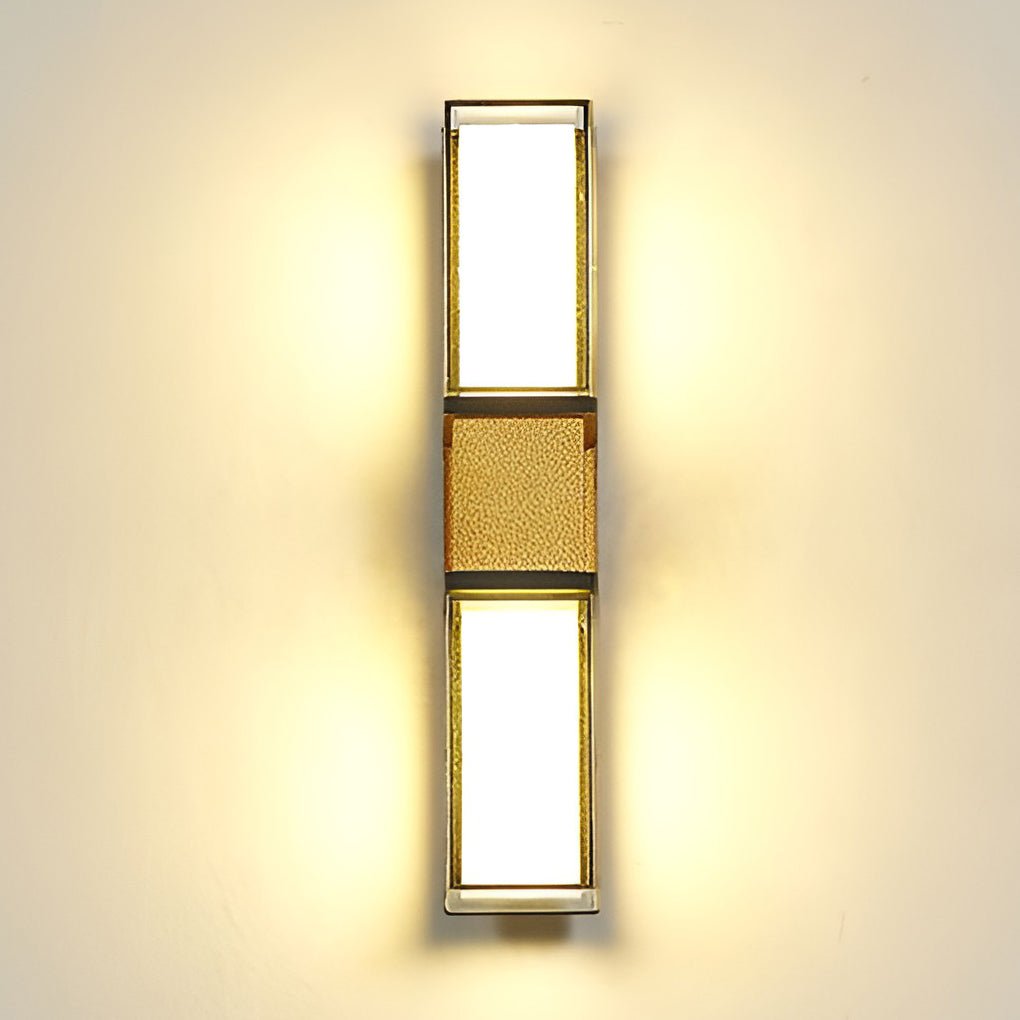 Creative Up And Down Lights Waterproof Led Wall Sconces Outdoor Wall Lights
