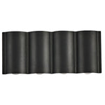 Creative Wave Arc Design Up And Down Lights Led Outdoor Wall Lights Wall Sconces Waterproof