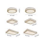 Lumière Cristalline Modern Crystal Ceiling Light in Chrome