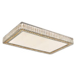 Lumière Cristalline Modern Crystal Ceiling Light in Chrome