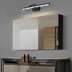 Prismatic Crystal-Effect LED Vanity Light in Modern Iron Frame