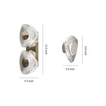 Aurelia Crystal Wall Sconce in Terracotta Gold | Modern Minimalist LED Lighting