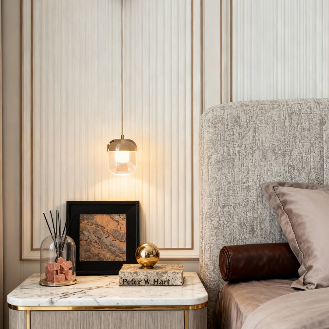 Lumina Crystal Pendant Light – Adjustable Modern LED Chandelier