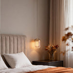 Lumina Crystal Pendant Light – Adjustable Modern LED Chandelier