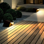Cube Path Light – Modern Geometric Outdoor Landscape Bollard