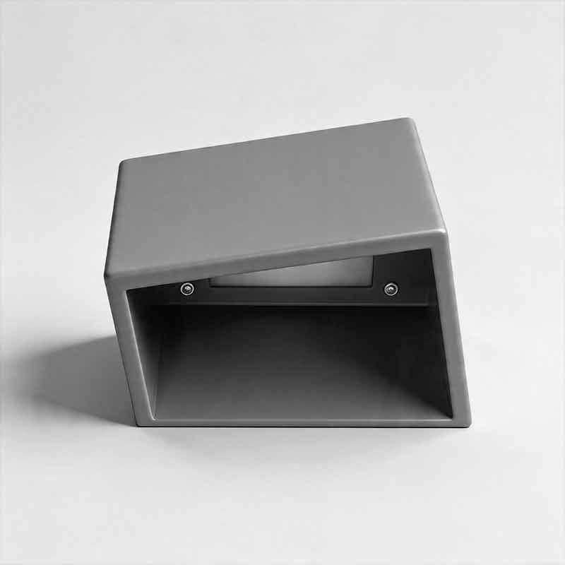 Cube Path Light – Modern Geometric Outdoor Landscape Bollard