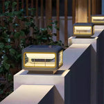 Modern Minimalist Outdoor Pillar Light – Stainless Steel LED Bollard for Courtyards & Villas
