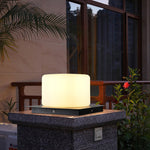 Modern Outdoor Pillar Lights, IP65 Waterproof Stainless Steel Bollard Lamp