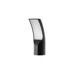 Aria Outdoor Wall Sconce – Modern Black Aluminum LED Light