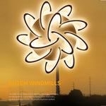 Aurelia Curved LED Flush Mount Ceiling Light in Acrylic and Aluminum