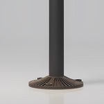 Curved LED Path Light in Black Aluminum for Modern Outdoor Landscapes