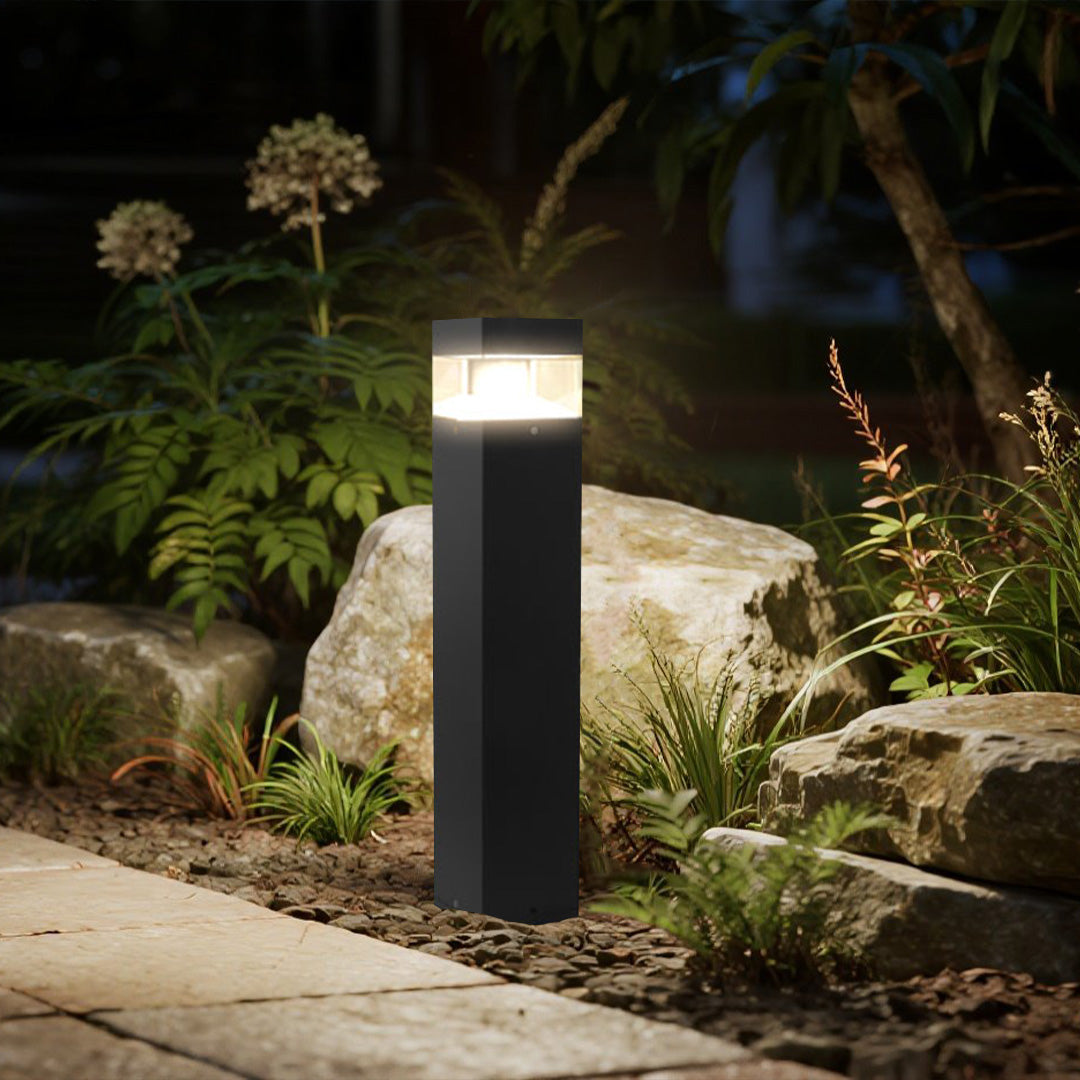 Nordic Bollard Landscape Light – Modern Aluminum Path Light for Garden & Walkway