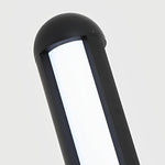Modern Tall Garden Bollard Light | Minimalist Black Aluminum LED Pathway Lamp