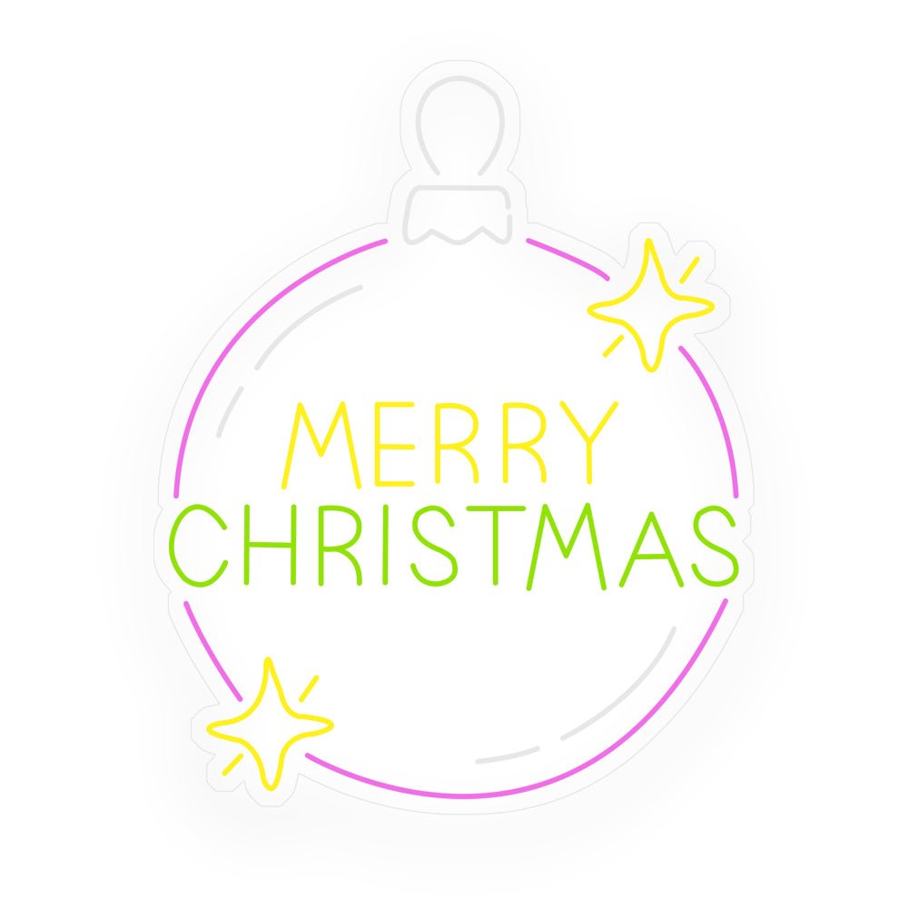 Lumière de Noël LED en Acrylique — Guirlande Murale Festive