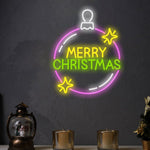 Lumière de Noël LED en Acrylique — Guirlande Murale Festive