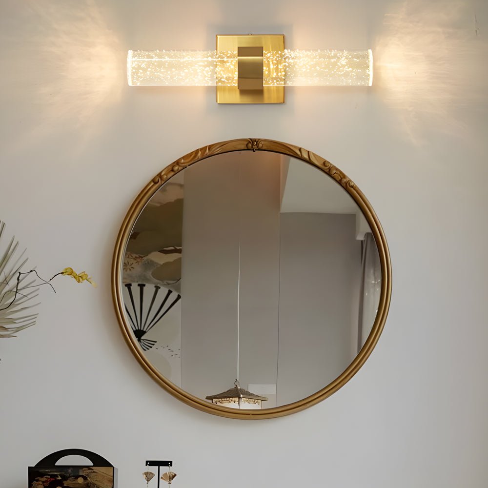 Aurelia Crystal LED Wall Sconce with Up and Down Illumination in Gold