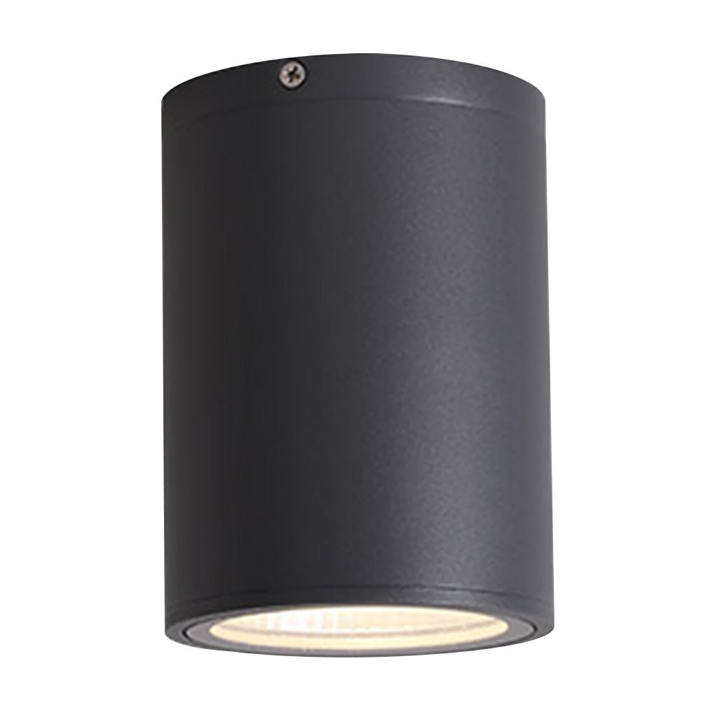 Outdoor LED Downlight in Sandblasted Aluminum, IP54 Waterproof