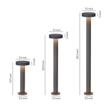 Modern LED Bollard Path Light for Outdoor Landscape Illumination