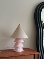 Pyralis Onyx Table Lamp – Sculptural Natural Stone Illumination