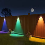 Modena Solar Square Wall Light – RGB Ambient Outdoor Luminaire