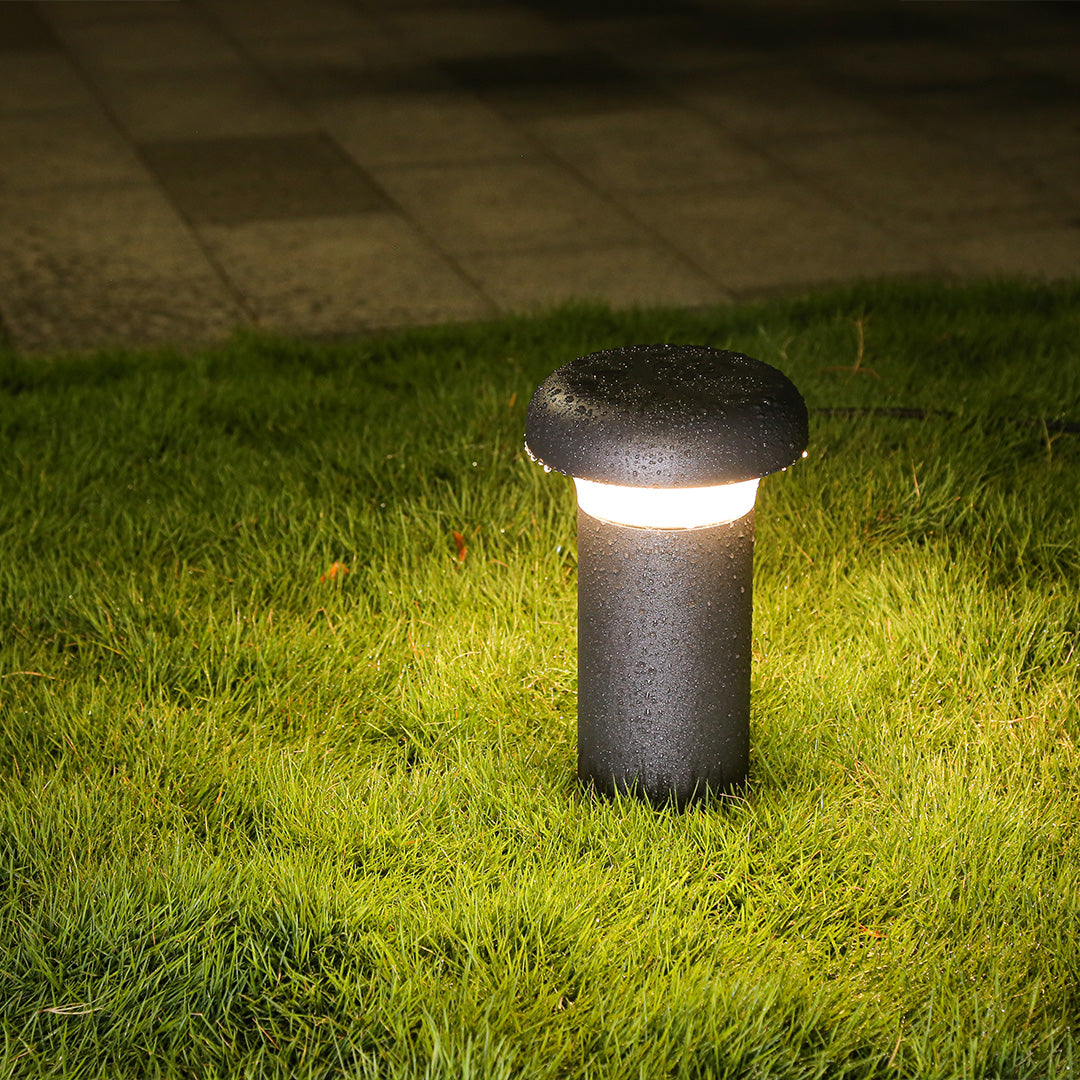 Modern Dome Bollard Light for Pathways & Gardens | 12W LED Outdoor