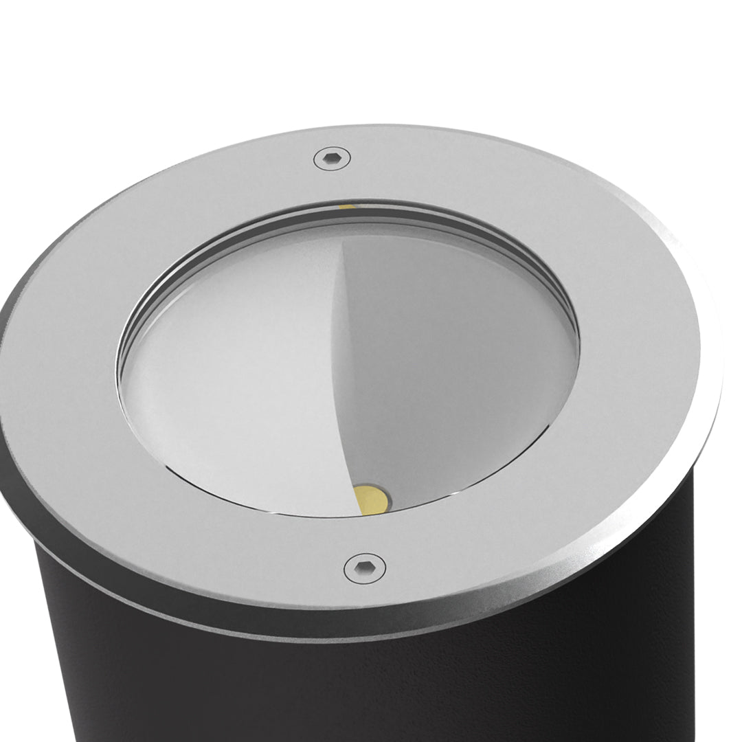 Modern Aluminum LED In-Ground Well Light for Outdoor Landscapes