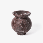 Marrow Sculptural Marble Vase for Refined Interiors