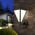 Aurelia Solar Wall Sconce – Modern Minimalist Outdoor Lighting