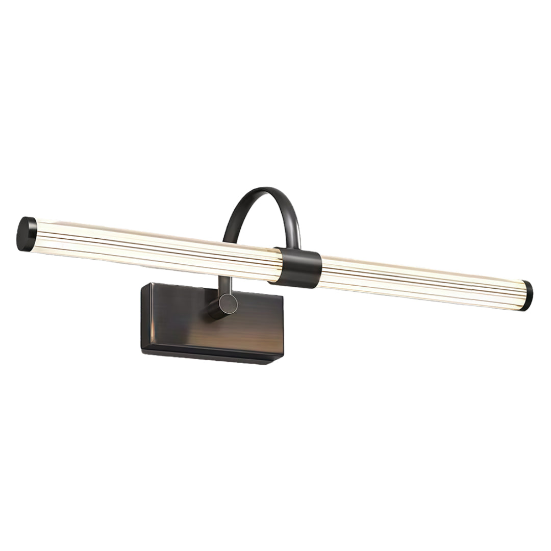 Aurora Nordic Brass Vanity Light Bar for Bathroom Mirror