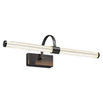 Aurora Nordic Brass Vanity Light Bar for Bathroom Mirror