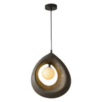 Wabi-Sabi Japanese Pendant Light with Adjustable Cord