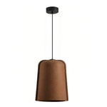 Aura Acoustic Felt Pendant Light with Adjustable Height