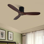 Aria 42" Modern Wooden Ceiling Fan with Integrated LED Light and Remote