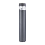 Modern LED Bollard Pathway Light – Black Aluminum Garden Pole